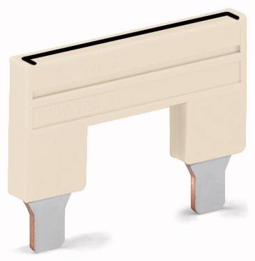 Et rektangulær, beige sikringspatron med to flade metalliske kontakter på hver side. Designet til 600V, 70A applikationer.