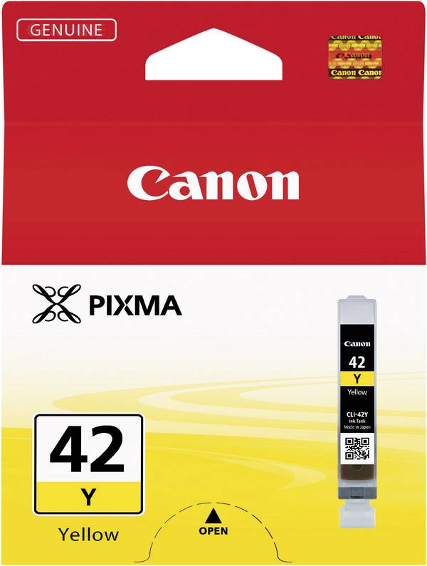 Canon Blæk CLI-42 Y Original Single Gul 6387 B 001