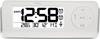 Techno Line 09599 WT 498s Vækkeur Radio Hvid Alarmtider: 2