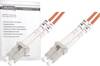 Digitus DK-2533-02/3 Glasfiber Lyslederkabel Tilslutningskabel 2.00 m Turkis [1x LC-stik - 1x LC-stik] 50/125 µ Multimode OM3