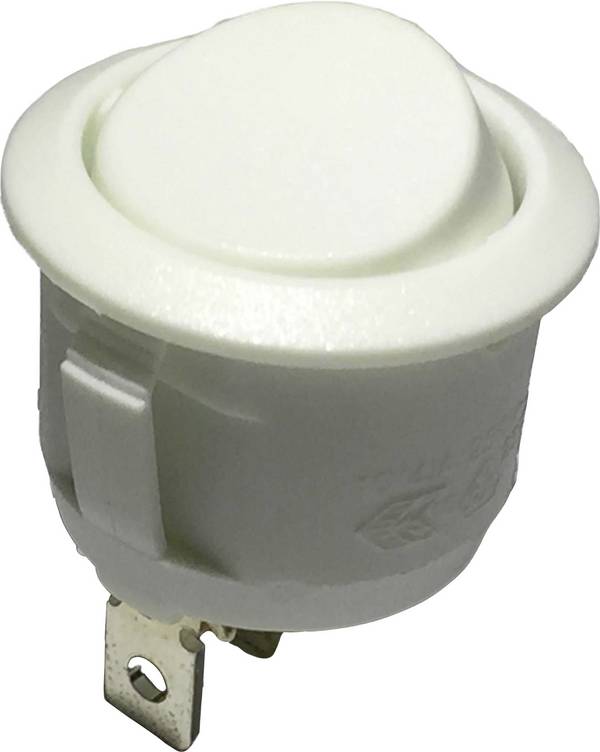 TRU COMPONENTS  700177  Vippekontakt  R13-112C W/W  250 V/AC  6 A  1 x On/On    Klikkende  1 stk