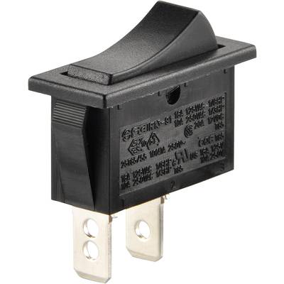 TRU COMPONENTS TC-R13-91A-01 Vippekontakt 250 V/AC 10 A 1 x Off/On Klikkende 1 stk