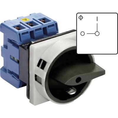 Kraus & Naimer KG125.T103/01.E Lastafbryder kan spærres 125 A 1 x 90 ° Sort 1 stk