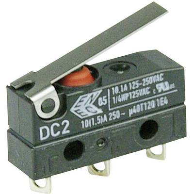 ZF DC2C-A1LB Mikrokontakt DC2C-A1LB 250 V/AC 10 A 1 x On/(On) IP67 Tastende 1 stk