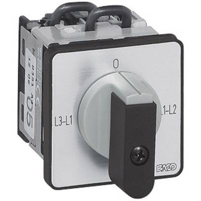 BACO NY31AQ1 Voltmeter omskifter 16 A 360 ° Grå, Sort 1 stk
