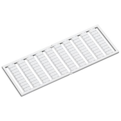 WAGO 209-643 Betegnelseskort Hvid 5 stk