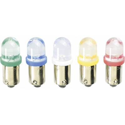 Barthelme 59091211 LED-signallampe Rød BA9s 12 V/DC, 12 V/AC