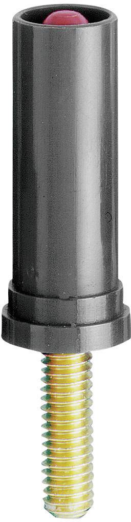 Stäubli SA400-VI Skrueadapter Gevindbolt M4 - Stik 4 mm Sort 1 stk-0