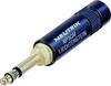 Neutrik NP3CM-B,STEREO Jack-stik 5,23 mm Stik, lige Poltal: 3 Stereo Sort 1 stk