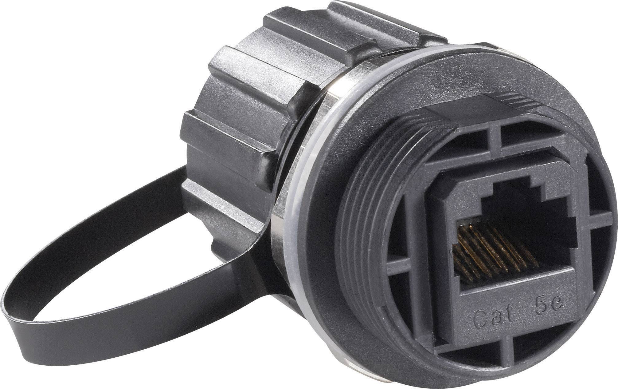 Conec 17-10020 Sensor- /aktor-stikforbinder til indbygning Kobling, indbygning Pol-tal (RJ): 8P8C 1 stk