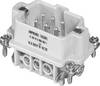Amphenol C146 10A006 002 1-50 Stiftindsats Heavy|mate® C146 Samlet poltal 6 + PE 50 stk
