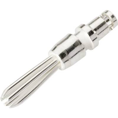 En metalgangstifter SplitPen-stik med flere split-ender, sandsynligvis til tekniske eller elektroniske formål.