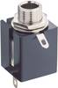 Lumberg KLBPS 3 Jack-stik 6,35 mm Tilslutning, indbygning lodret Poltal: 3 Stereo Sort 1 stk