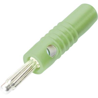 Schnepp S 4004 S Bananstik Stik, lige Stift-diameter: 4 mm Grøn 1 stk