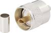 BKL Electronic 0406074 0406074 UHF-stikforbindelse Stik, lige 50 Ω 1 stk