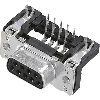 Harting 09662526611 D-SUB-stiftliste 90 ° Poltal: 15 Lodning 1 stk