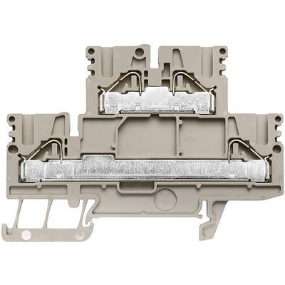 Weidmüller 1918770000-1 Dobbeltlags-skilleklemme 5.10 mm Trækfjeder Beige 1 stk