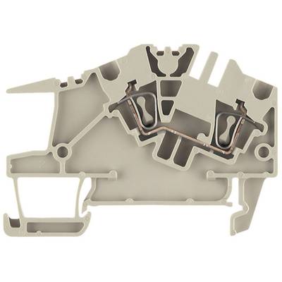 Feed-through terminaler ZDU ... S ZDU 2.5 S 1808010000-1 Beige Weidmüller 1 stk