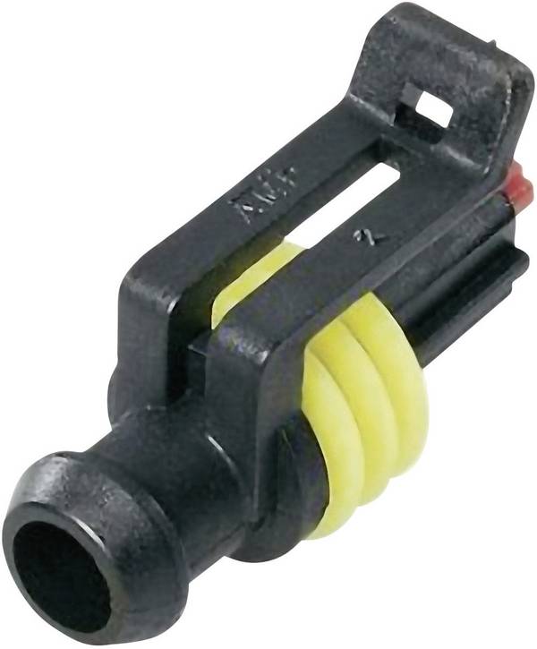 TE Connectivity Tilslutningskabinet-kabel AMP-Superseal 1.5mm Series Samlet antal poler 1 Rastermål: 6 mm 0-282079-2 1 stk