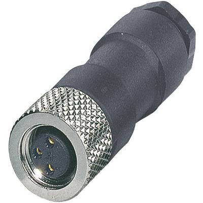 Phoenix Contact 1506888 Sensor-, aktuator-stik, M8 Tilslutning, lige Pol-tal (RJ): 3 1 stk
