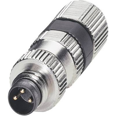 Phoenix Contact 1506765 Sensor-, aktuator-stik, M8 Stik, lige Pol-tal (RJ): 4 1 stk