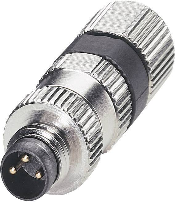 Phoenix Contact 1506765 Sensor-, aktuator-stik, M8 Stik, lige Pol-tal (RJ): 4 1 stk