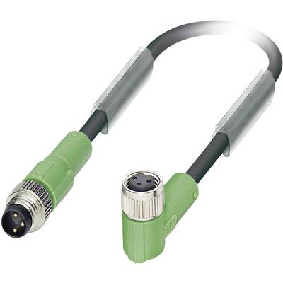 Phoenix Contact 1681978 Sensor-, aktuator-stik, M8 Stik, lige, Tilslutning, lige 3.00 m Pol-tal (RJ): 3 1 stk