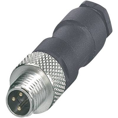 Phoenix Contact 1681156 Sensor-, aktuator-stik, M8 Stik, lige Pol-tal (RJ): 3 1 stk