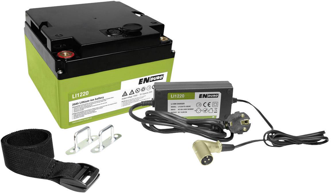 enduro Lithium Power 12V 20Ah LI1220 Forsyningsbatteri