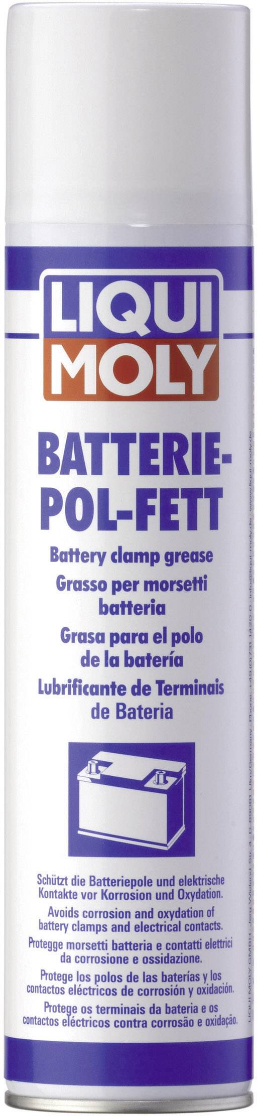 'Dose Liqui Moly Batteriepolfett'. Et beskyttelsesmiddel til batteripolterminal, som forebygger korrosion.