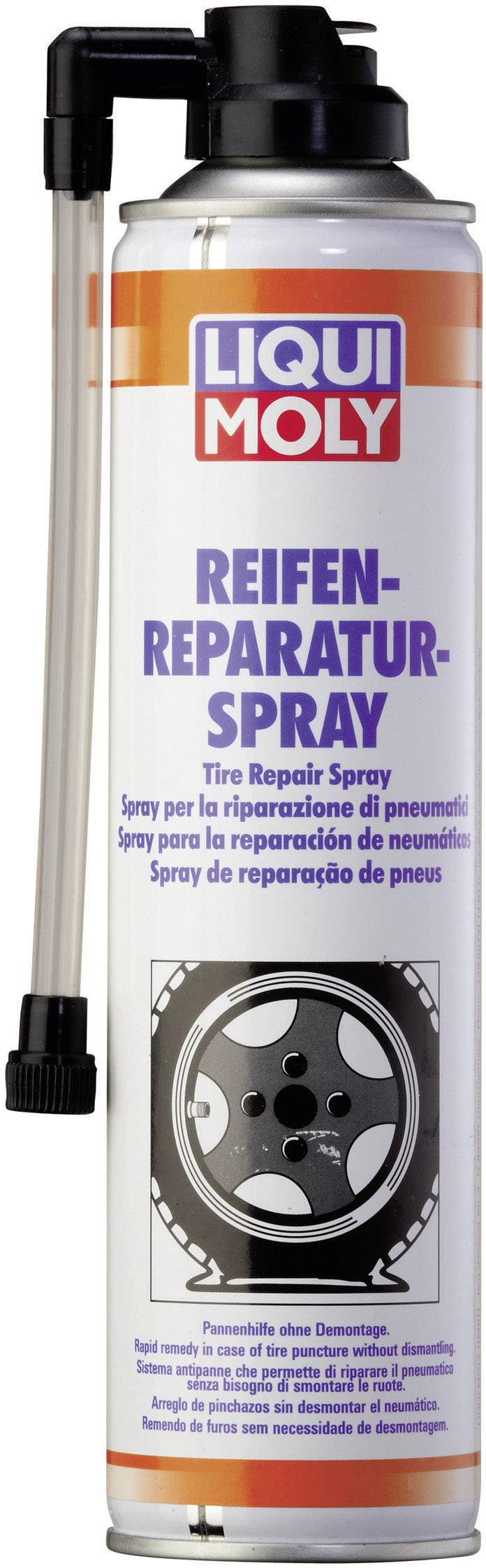 Liqui Moly Tire Repair Spray 3343 Reparationsspray til hjul 500 ml