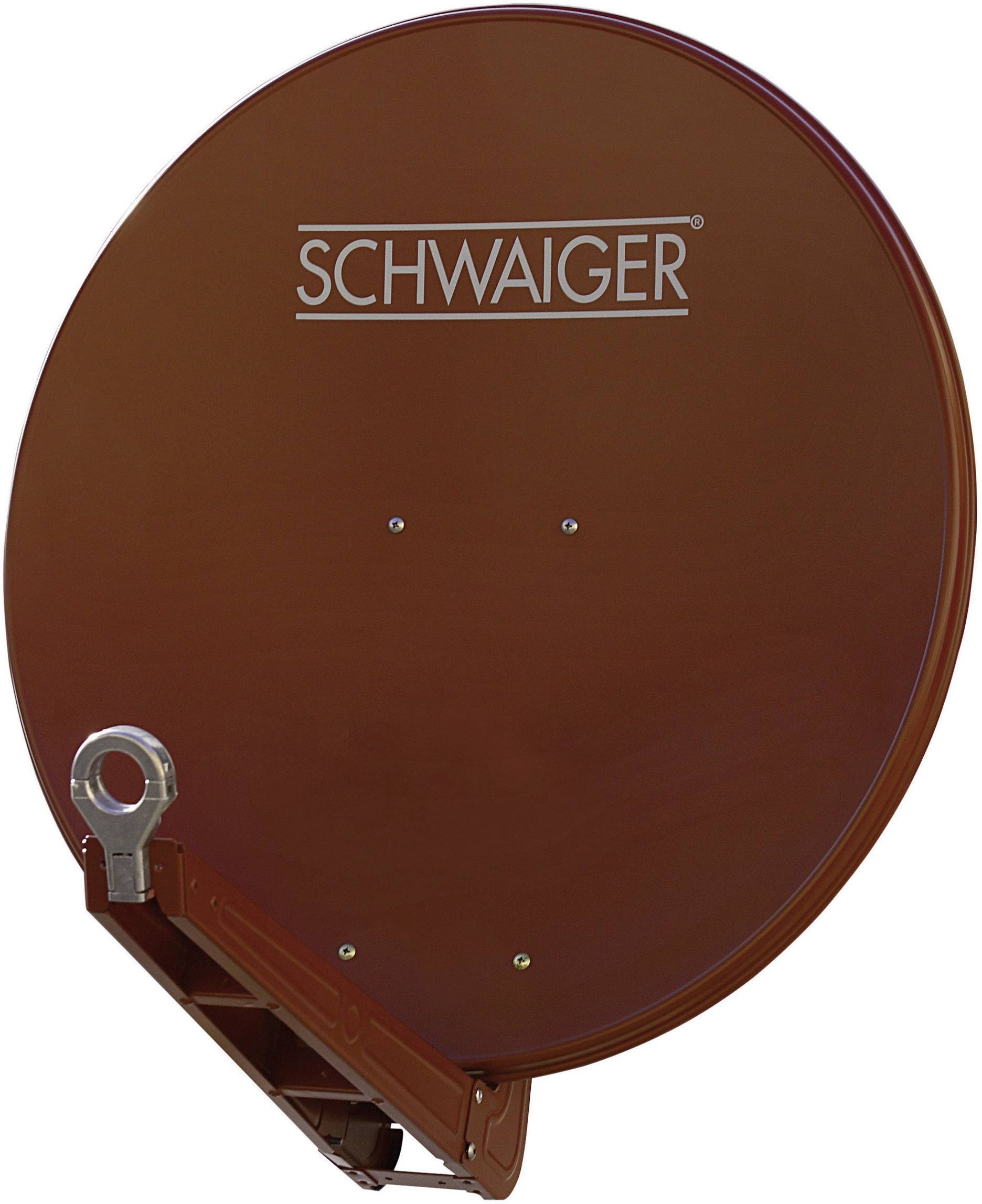 Schwaiger SPI075 SAT-antenne 75 cm Reflektormateriale: Aluminium Rød (metallic)