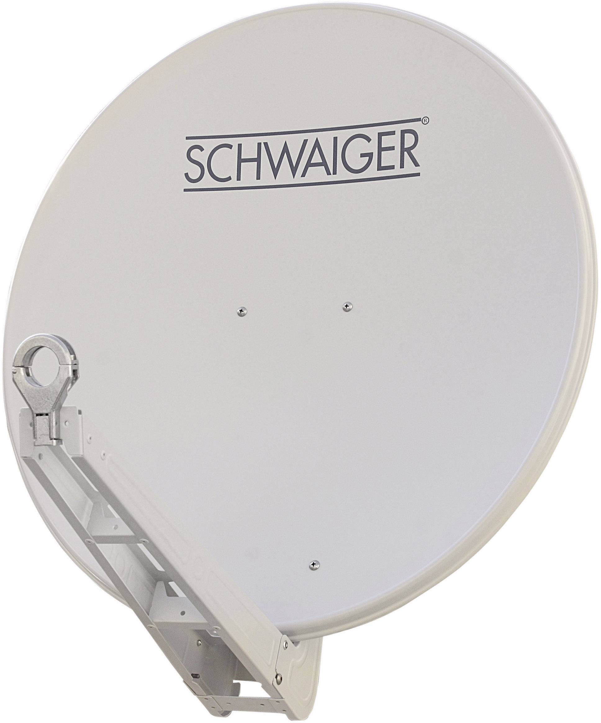 Schwaiger SPI075 SAT-antenne 75 cm Reflektormateriale: Aluminium Lysegrå