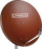 Schwaiger SPI998.2 SAT-antenne 75 cm Reflektormateriale: Aluminium Teglrød