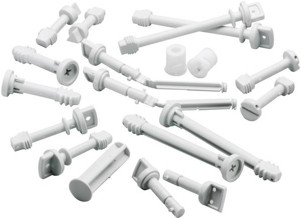 Fibox MB 10673 Set El-skabsnøgler Trekant Plastic Grå 1 stk