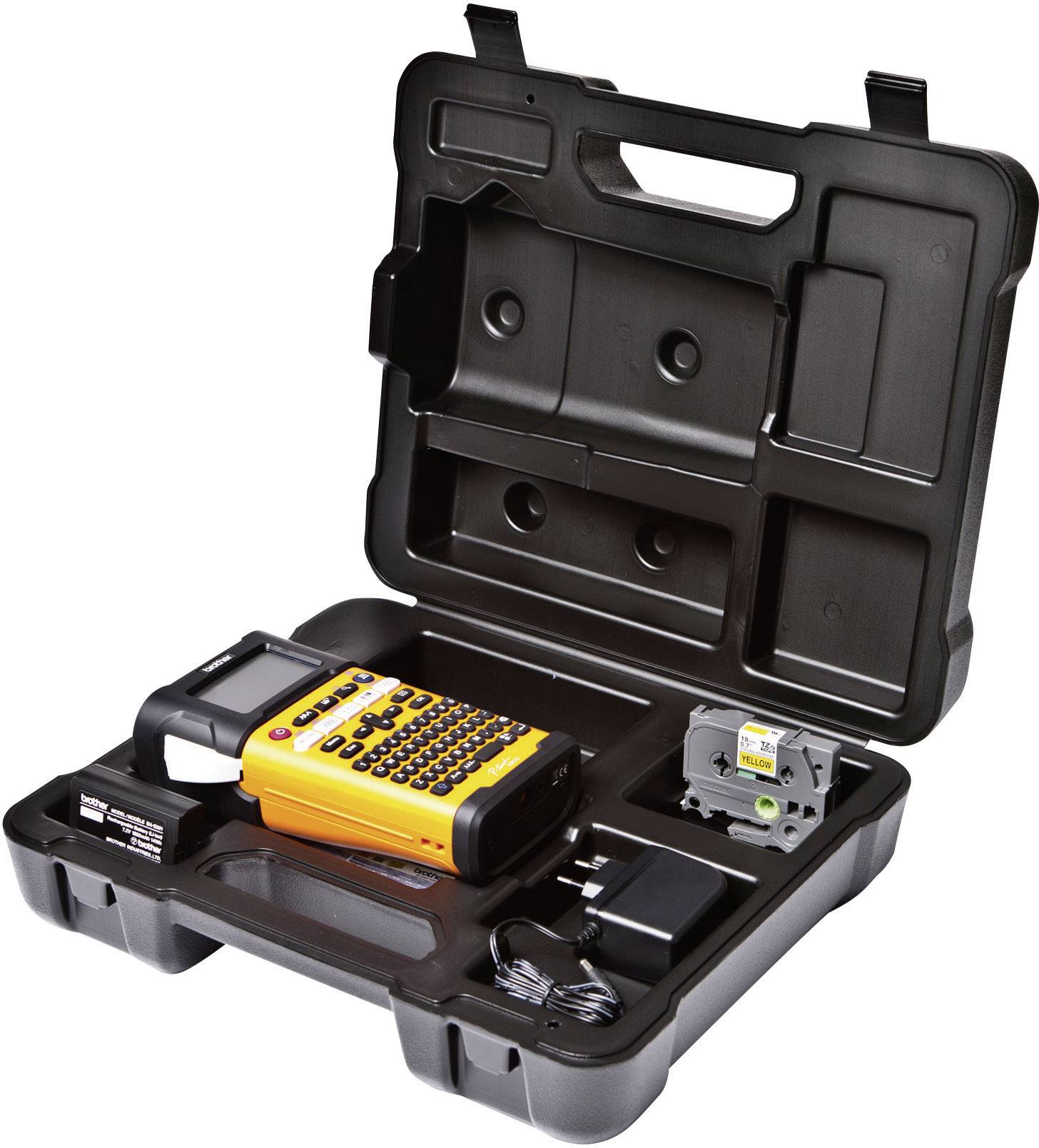 Brother P-touch E300VP Labelprinter Velegnet til skriftbånd: TZ 3.5 mm, 6 mm, 9 mm, 12 mm, 18 mm
