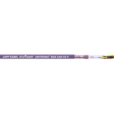 LAPP 2170275-500 Busledning UNITRONIC® BUS 1 x 2 x 0.34 mm² Violet 500 m