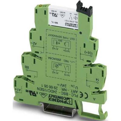 Phoenix Contact PLC-RSC- 24DC/ 1/SEN Interfacerelæ 24 V/DC 6 A 1 x ...