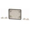 Eaton FL2-2 17898 Flangeplade med prægning (L x B x H) 23 x 187.5 x 116 mm Plastic Grå 1 stk Piece