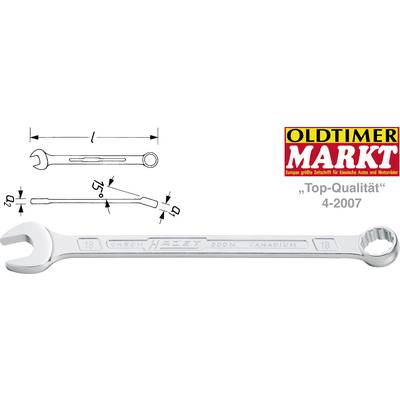 Hazet 600N-26 600N Gaffelnøgle Nøglebredde (metrisk) (kun til del) 26 mm