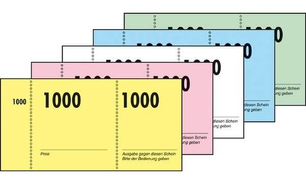 Sigel Nummerblok formular GN 110 Antal blade: 100 Blad-2