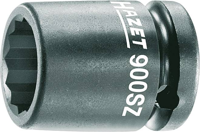 'HAZET 900SZ' topnøgle, sort, fremstillet af metal.