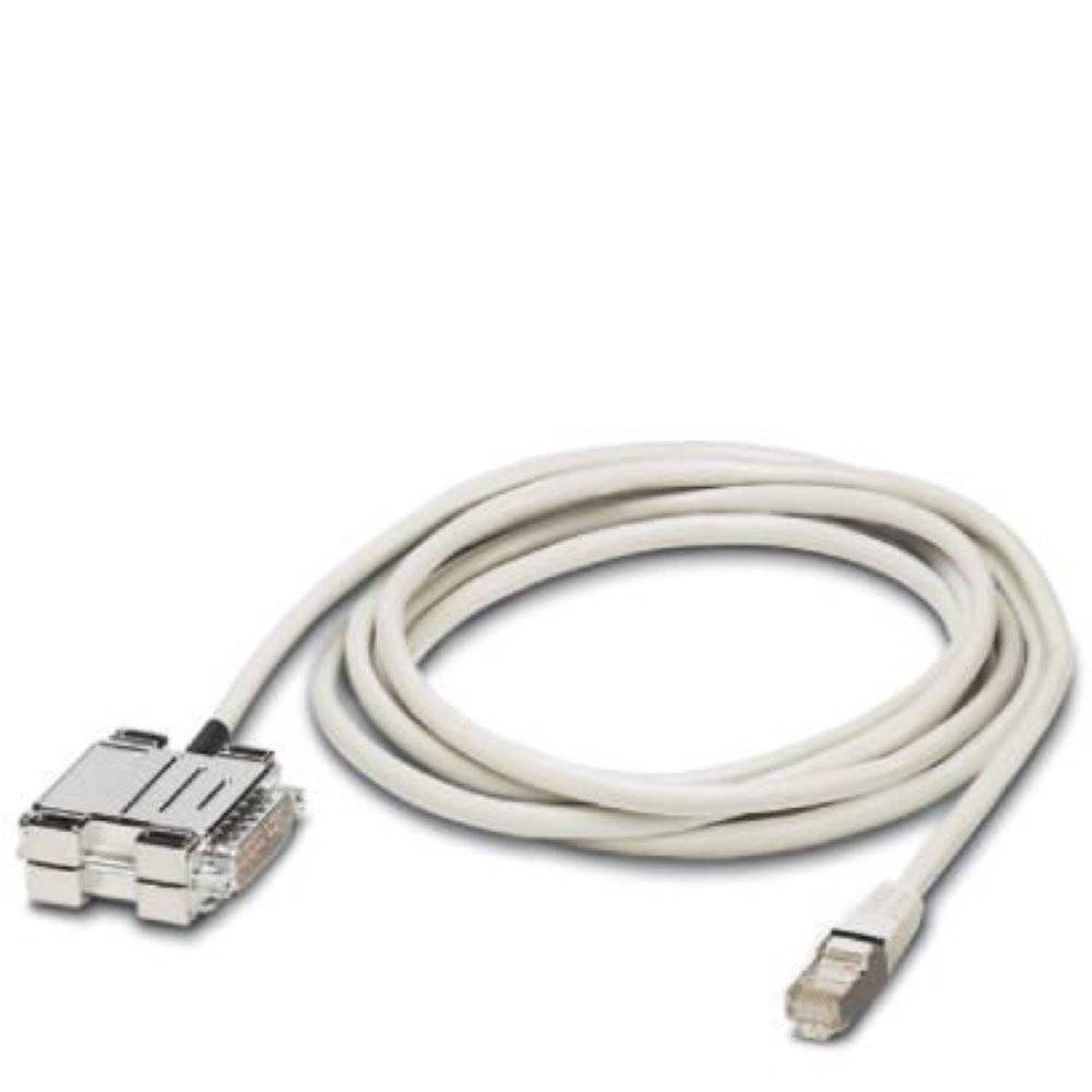 Phoenix Contact Adapterkabel 2.50 m RJ45 , D-SUB 9-polet (bøsning) , Stik D-SUB, 9 polet 1 stk CABLE- 9/8/250/RSM/ELAU