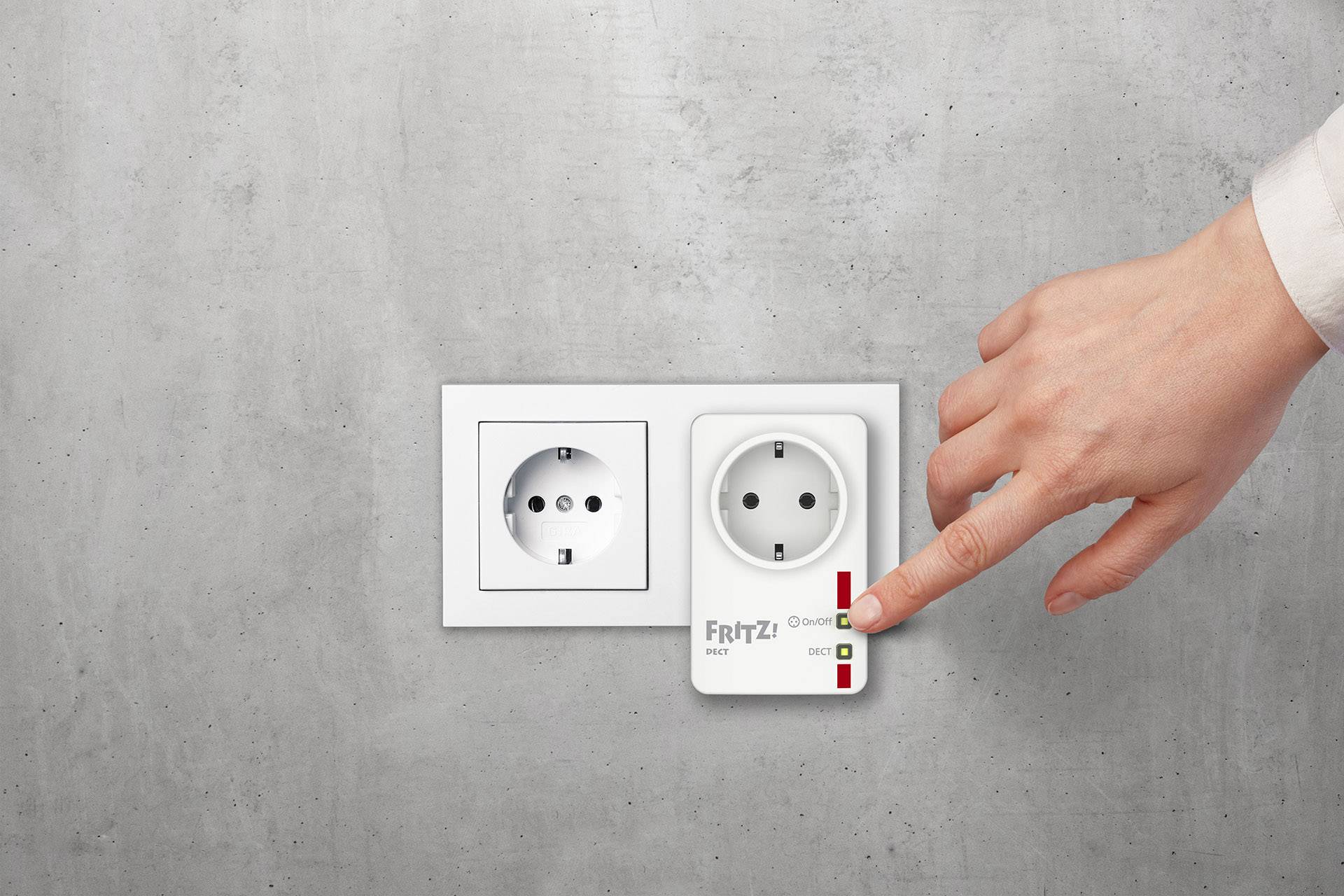 FRITZ! FRITZ!DECT 200 International 20002636 Stikdåse DECT med målefunktion 2300 W-3