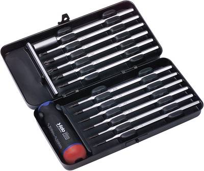 Drejemoment-skruetrækkersæt i 15 dele