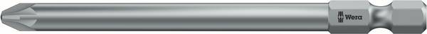 <br> Wera<br> 05060029001<br> 855/4 Z PZ 1 x 89 mm<br> Krydskærv-bit<br> Drev (skruetrækker): 1/4" (6,3 mm)<br> Udgang: Krydskærv Pozidriv<br> PZ 1<br> 89 mm<br>