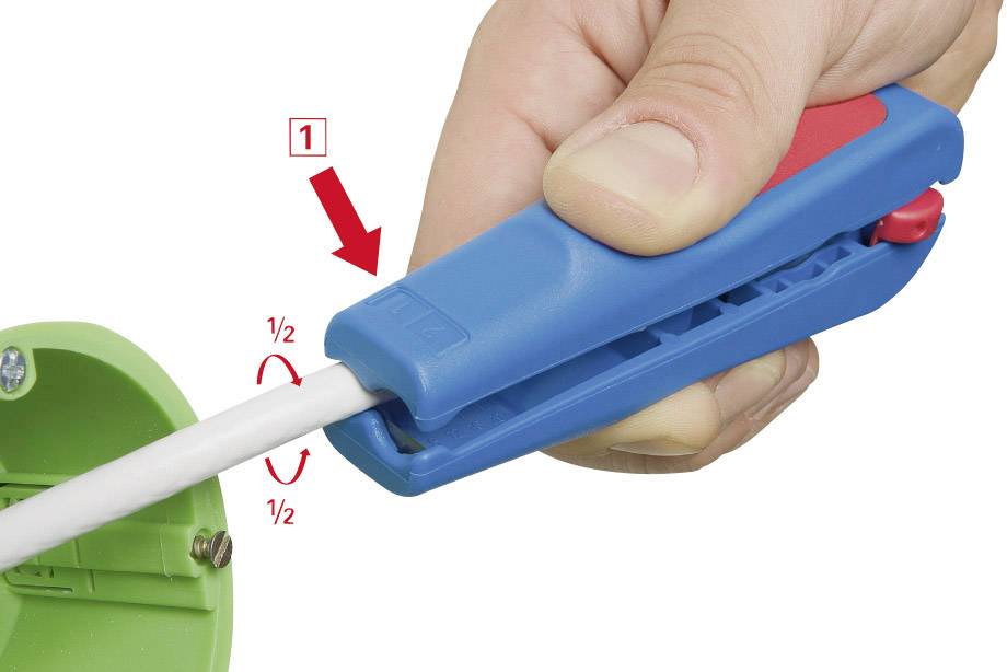 Spellafili WEICON Combi-Coax No. 3 - Per Cavi Coassiali, NYM, Flessibili - Foto 11