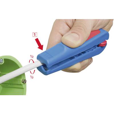 Spellafili WEICON Combi-Coax No. 3 - Per Cavi Coassiali, NYM, Flessibili - Foto 11