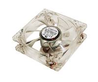 LOGILINK 8CM LED-PC-FLÄKT BLÅT-3