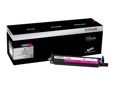 Lexmark Udviklerenhed - 700D3 Original Magenta 40000 Sider 70C0D30-2